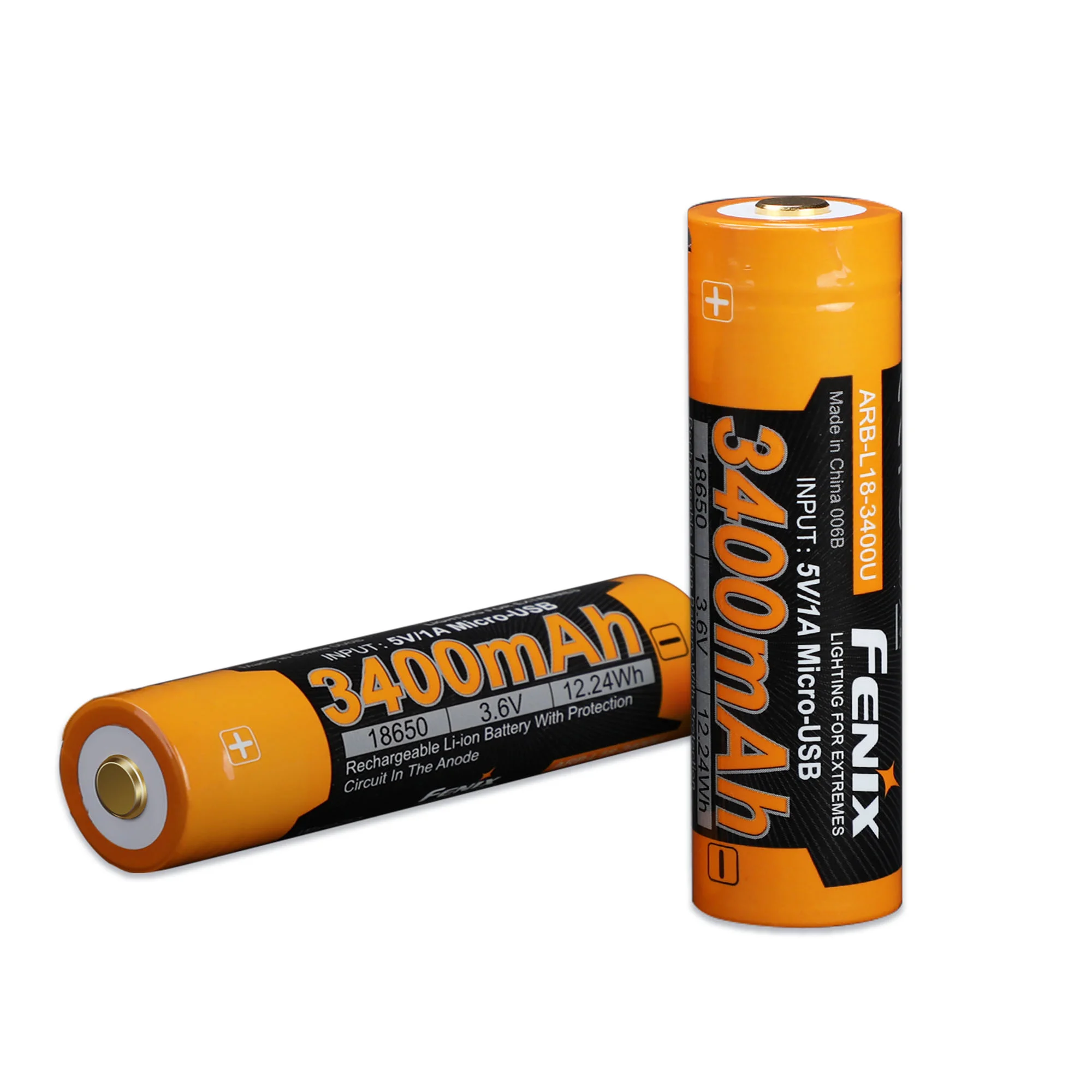 Fenix USB-Akku ARB-L18U 18650 3400 mAh 3,6 V, Bild 4 von 8