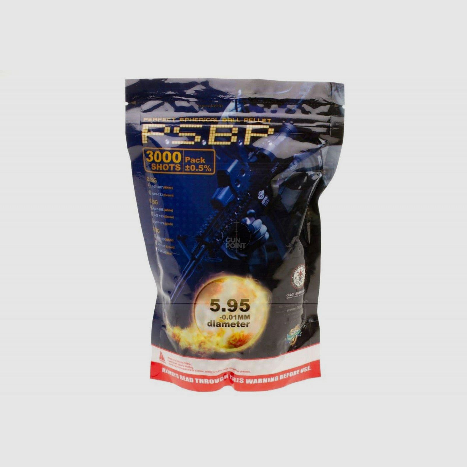 G&G 0.20g Perfect BBs 3000rds-Wei