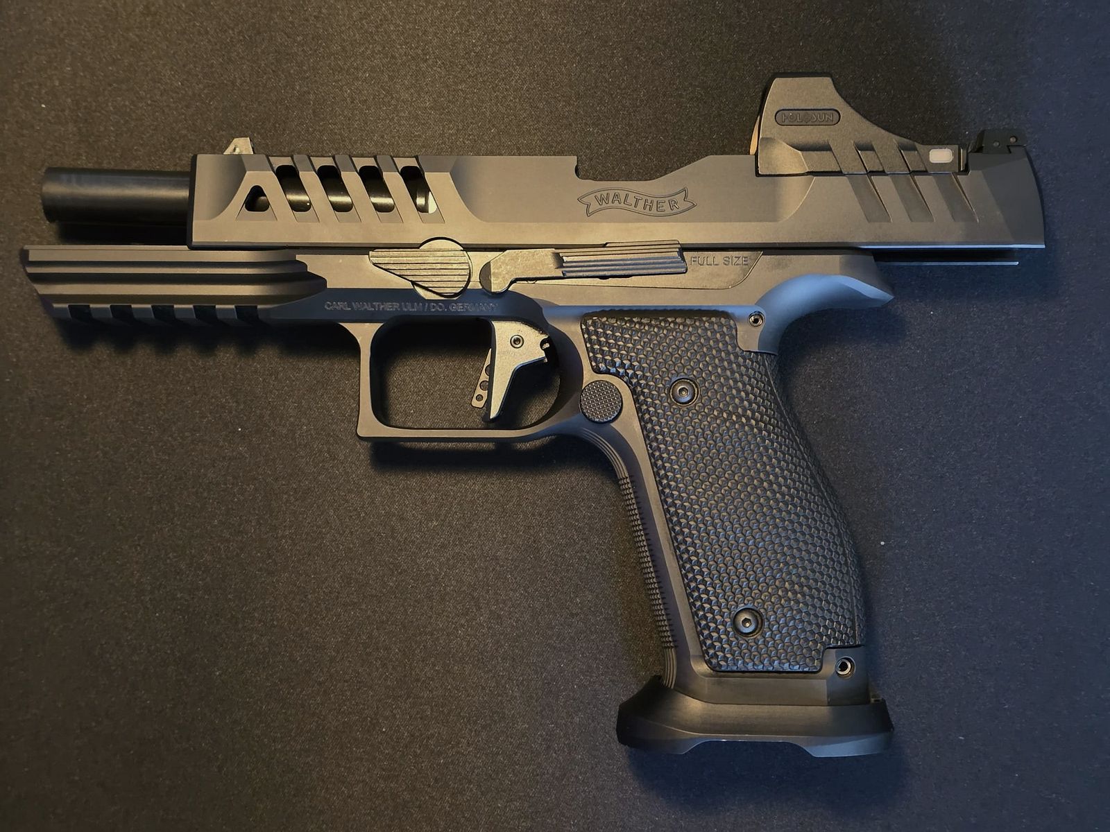 Walther PDP SteelFrame Match 5" mit viel Zubehör