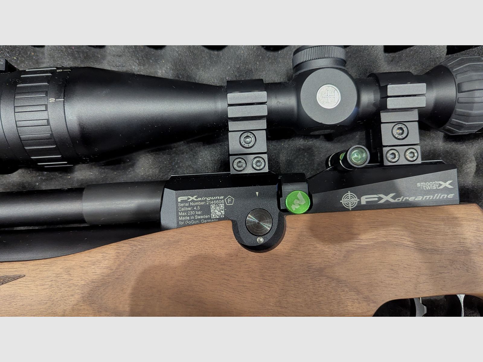 FX air rifle Dreamline Classic Walnut F-Series 4.5mm <7.5j