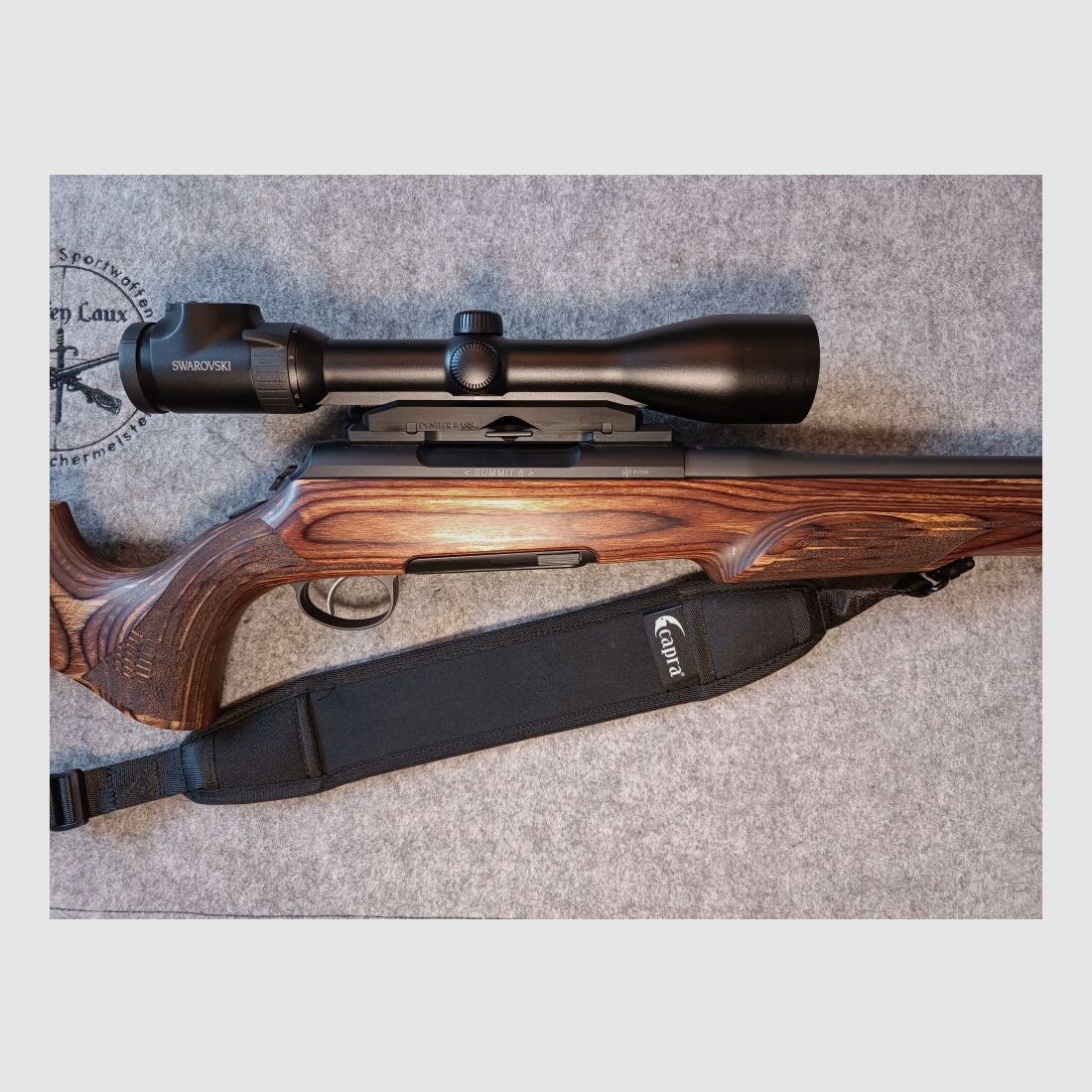 Capra Mod. Summit 6 LINKS! ZF Swarovski Z6i + Schalldämpfer neuwertig!