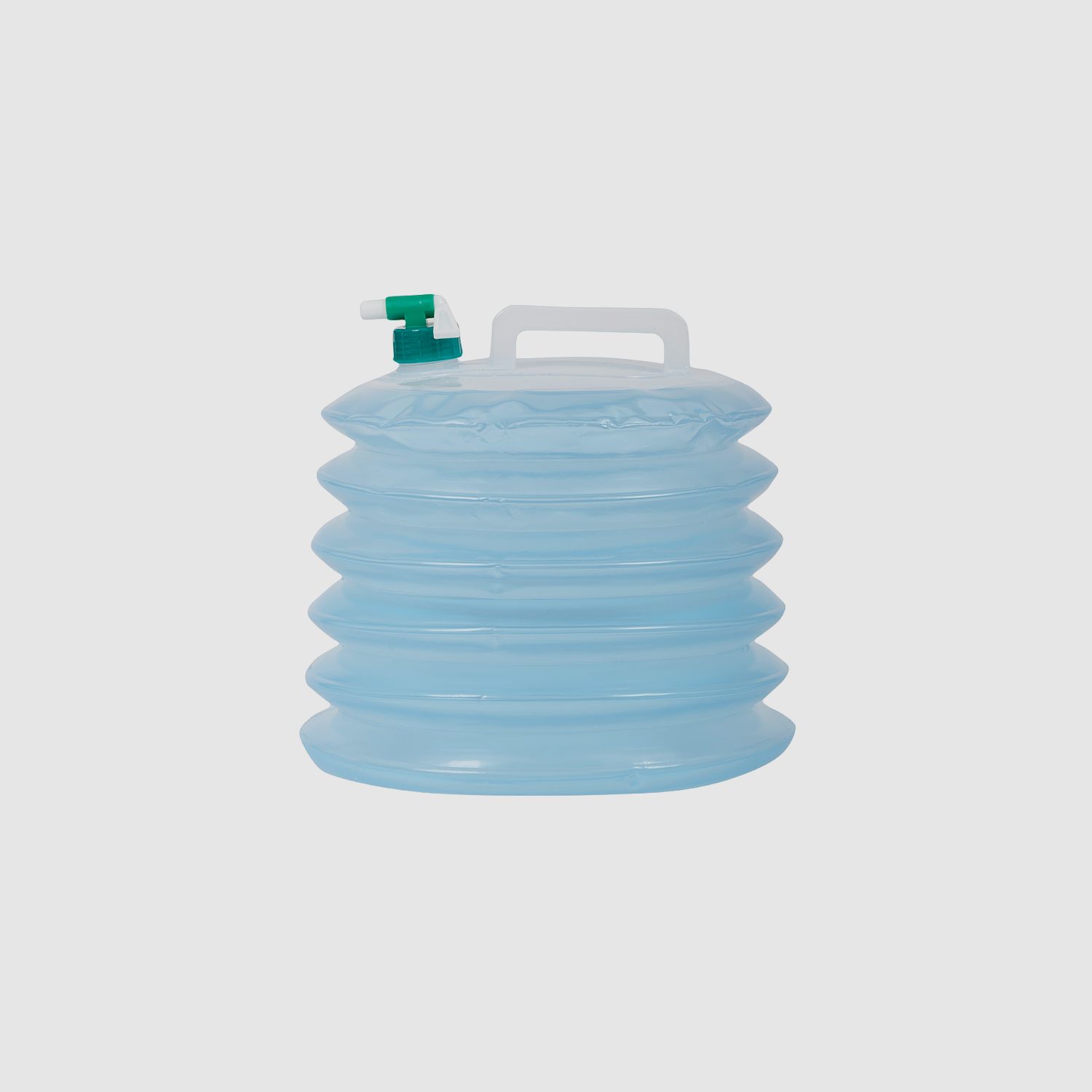 Highlander Faltbarer Wasserkanister mit Hahn Accordian 15l