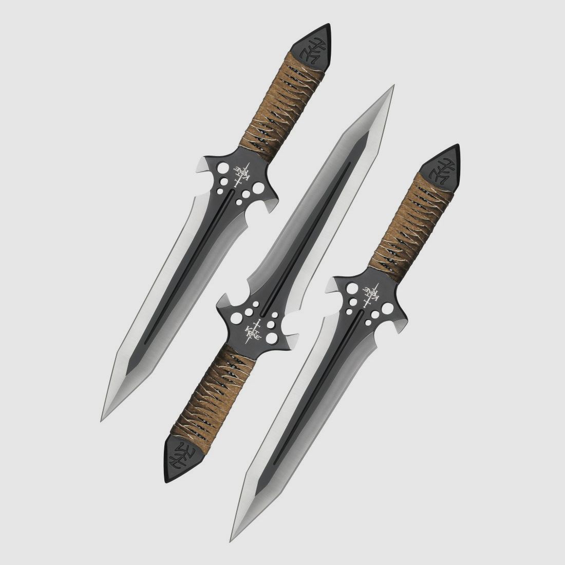 Hellhawk 3er Wurfmesser Set