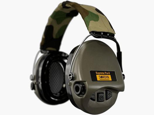 Sordin MSA Sordin protección auditiva Supreme Pro X - Verde/Camo
