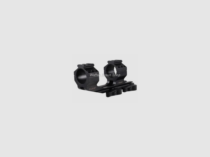 Burrismontage AR_PEPR QD 30mm gekröpft mit Schnellspannhebel