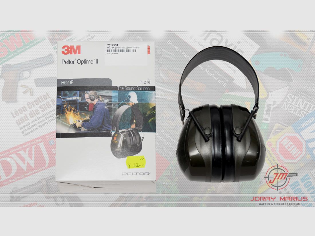 3M Peltor Optime II Folding Ear Muffs