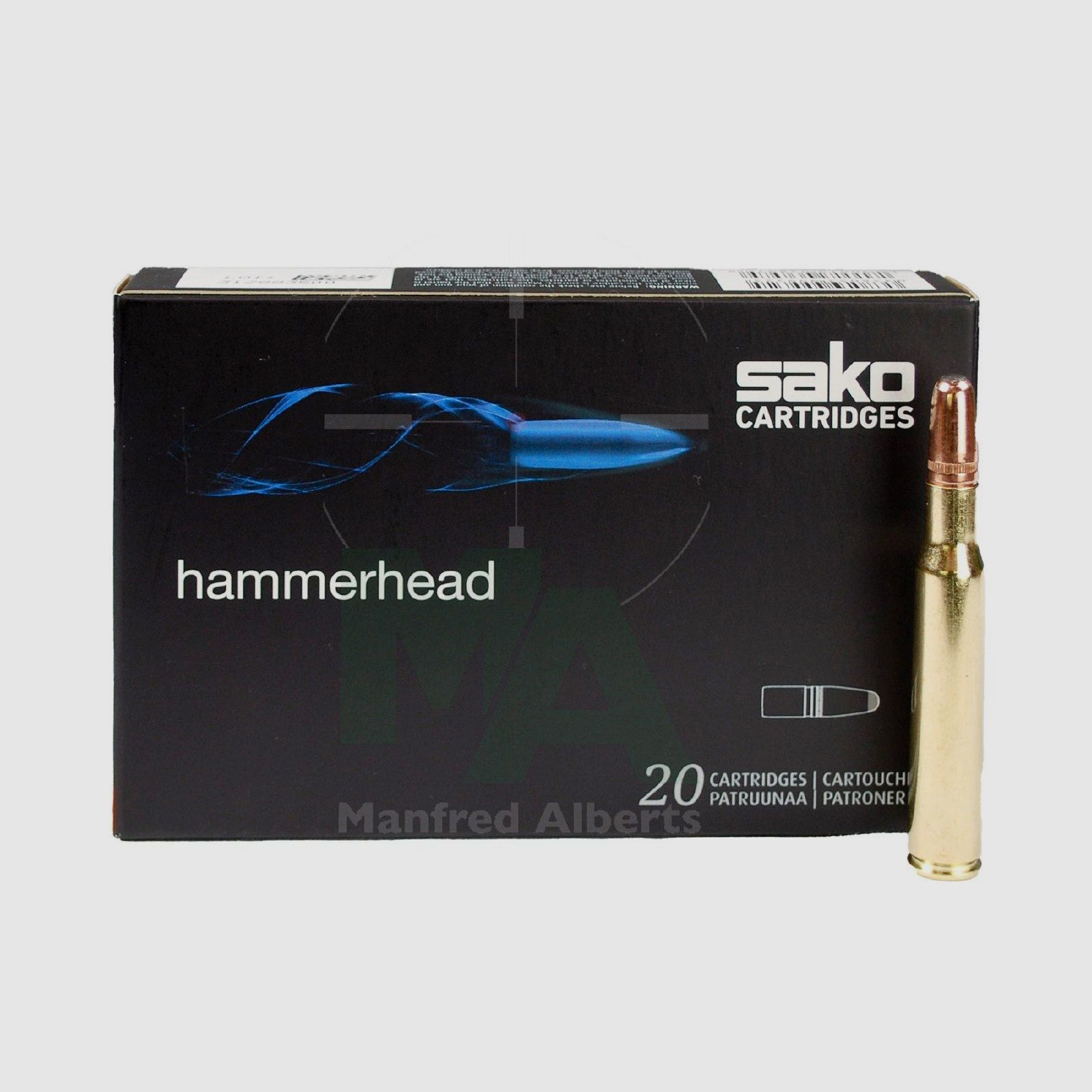 Sako Hammerhead Kal. 8x57IS - 13,0g / 200 gr