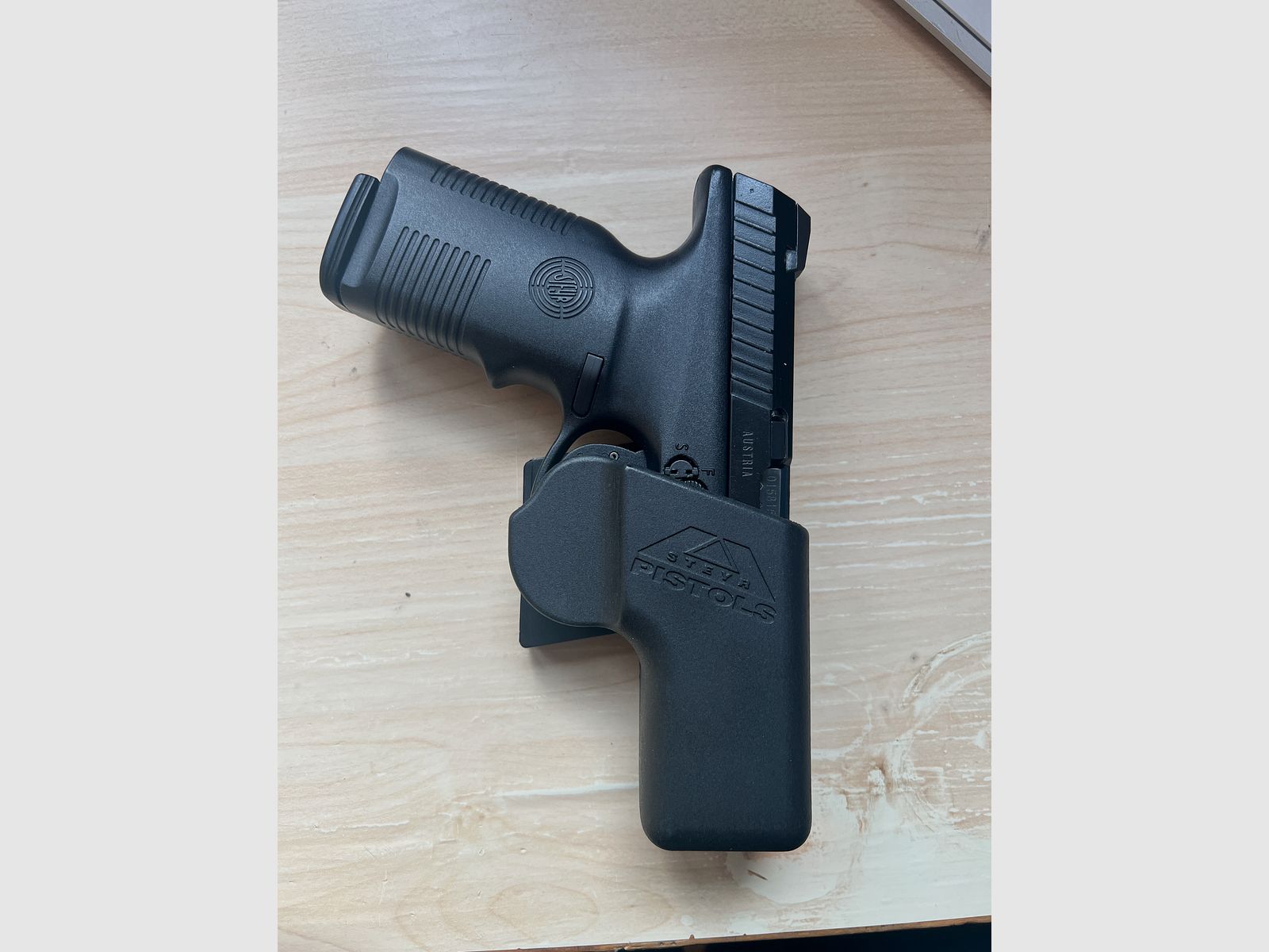Original Steyr M9 Holster – schonendes Softmaterial – Alternative zu Blackhawk, Safariland, G‑Code – kein Kydex