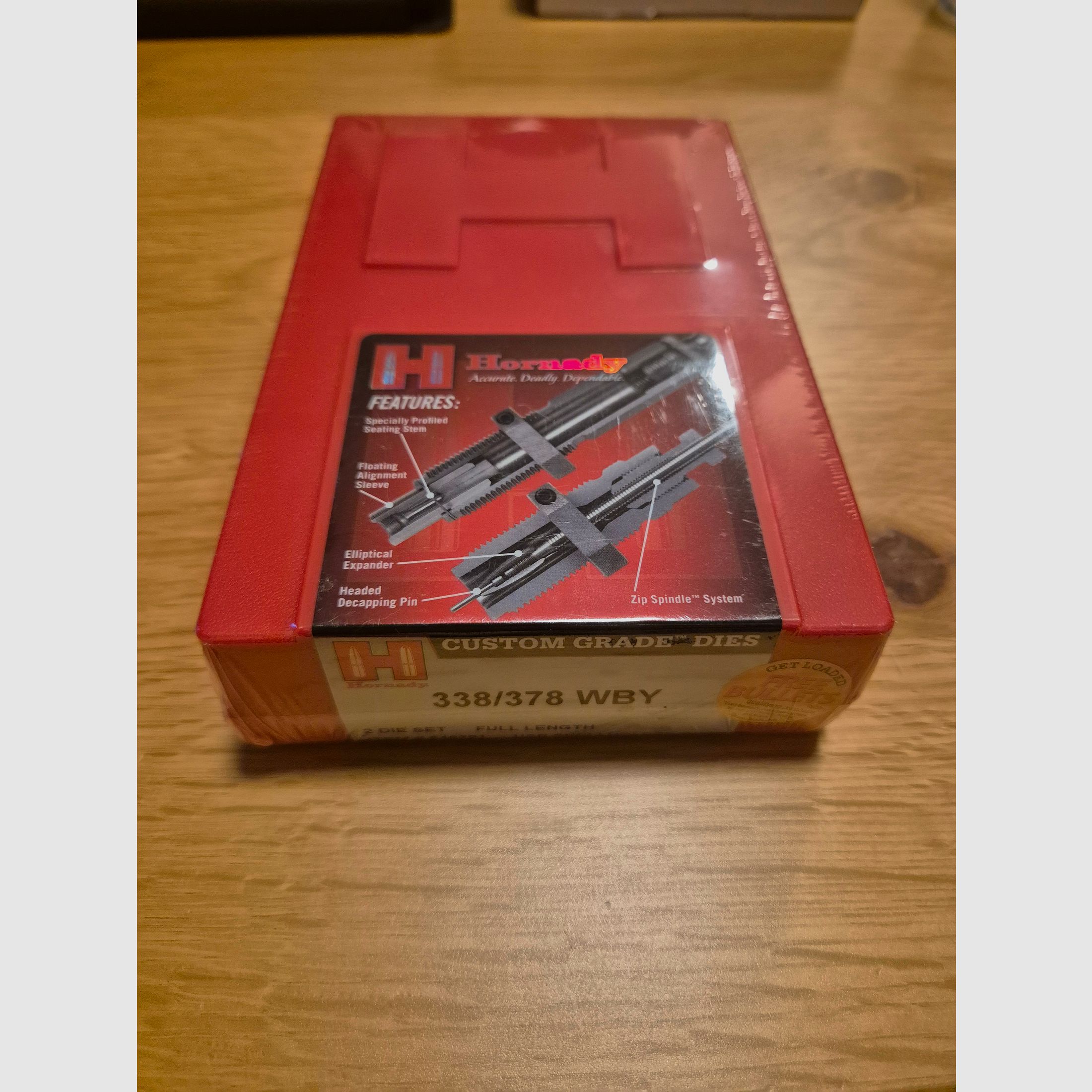 Hornady – Juego de matrices de calibración completa – .338/.378 Wby Mag