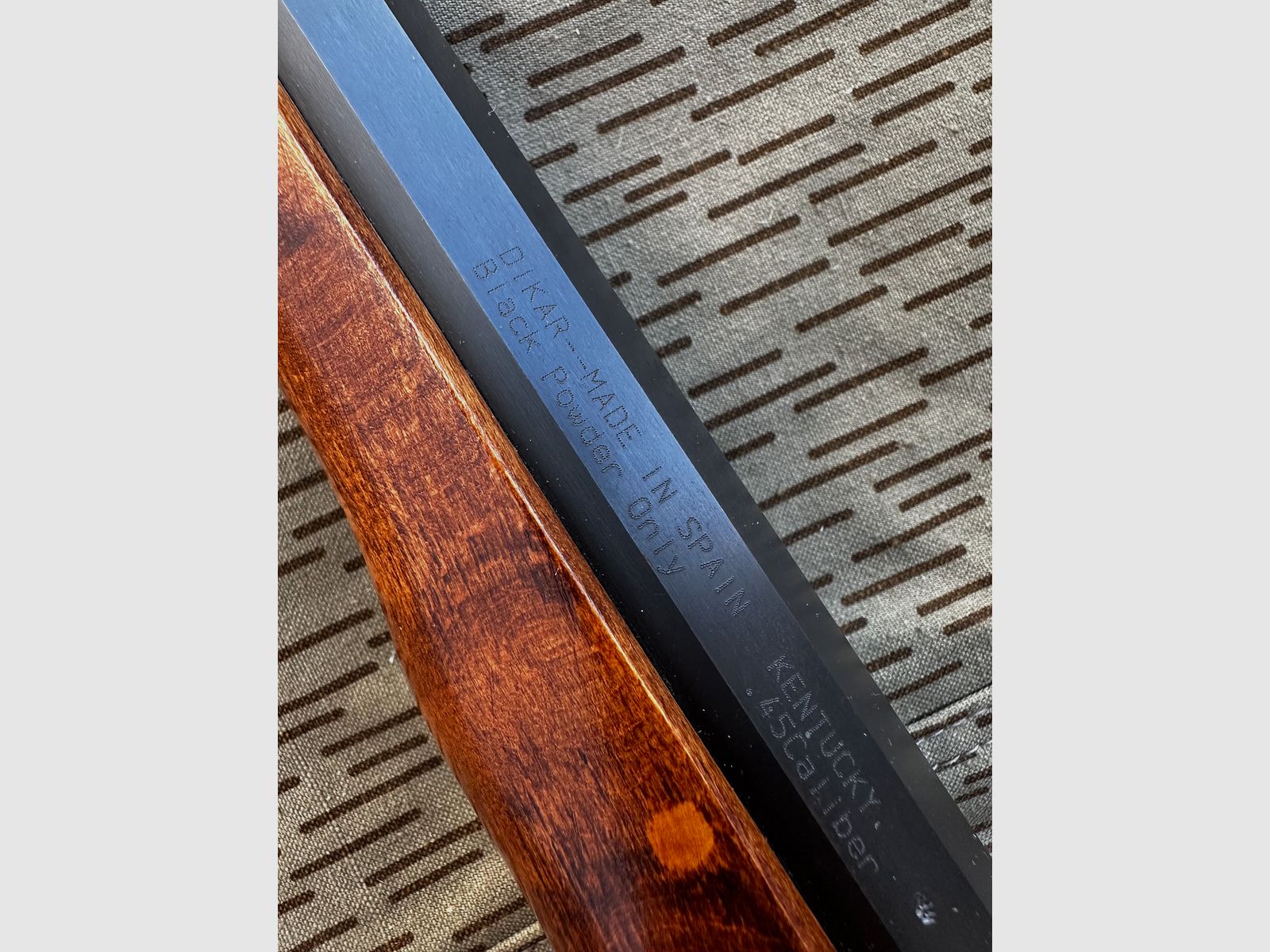 Percussion pistol Cal 45 Kentucky muzzleloader Dikar
