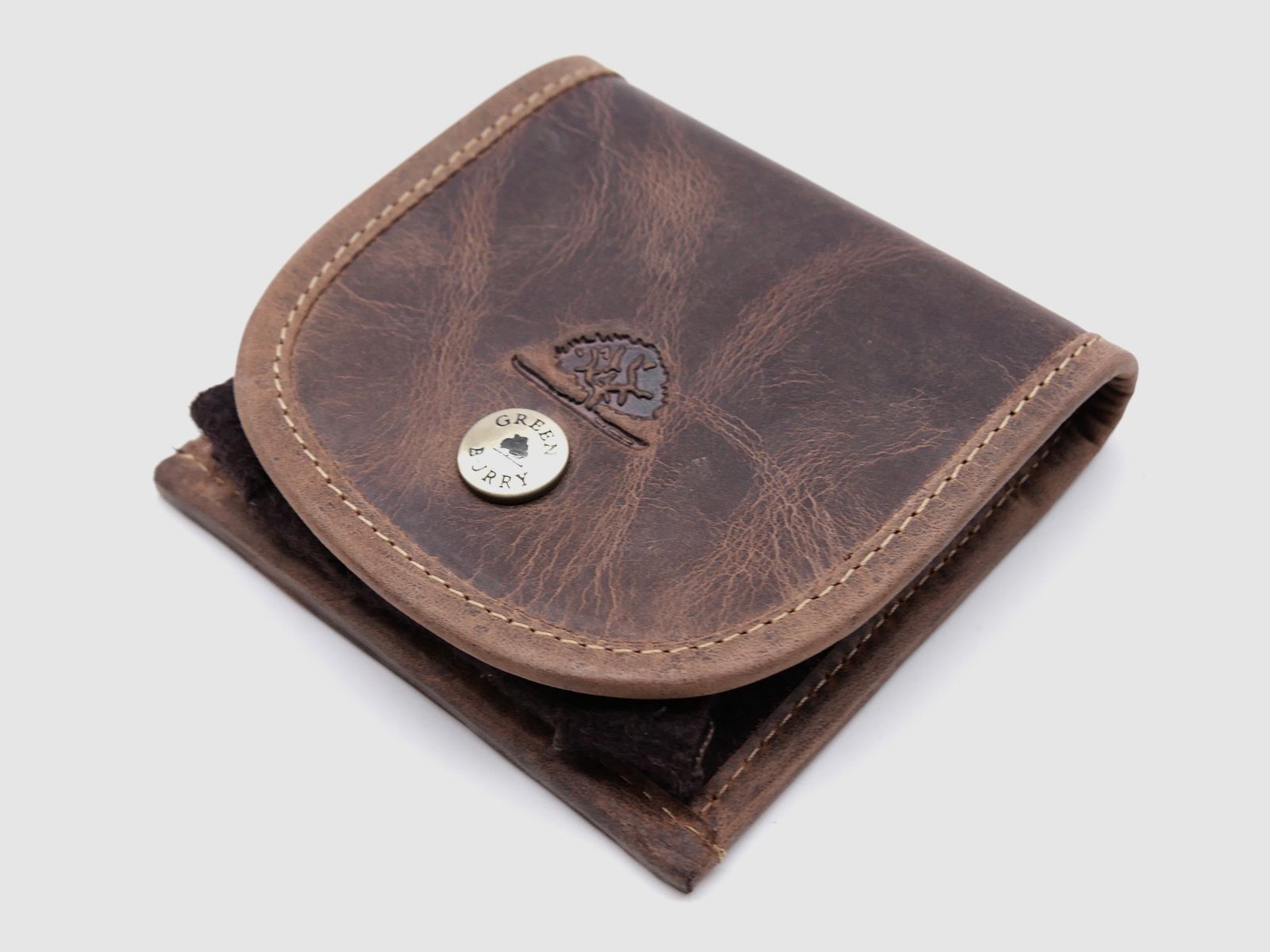 Greenburry Leder Munitionstasche für 5 Patronen mit Schlaufe 1807-25