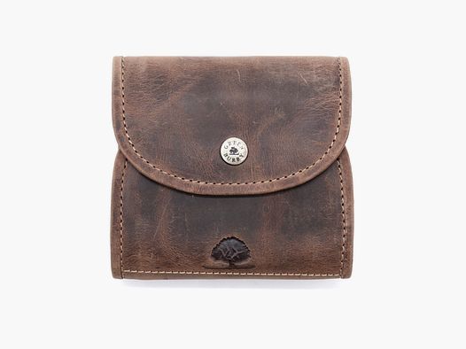 Borsa per munizioni in pelle Greenburry per 7 cartucce con manico 1595-25