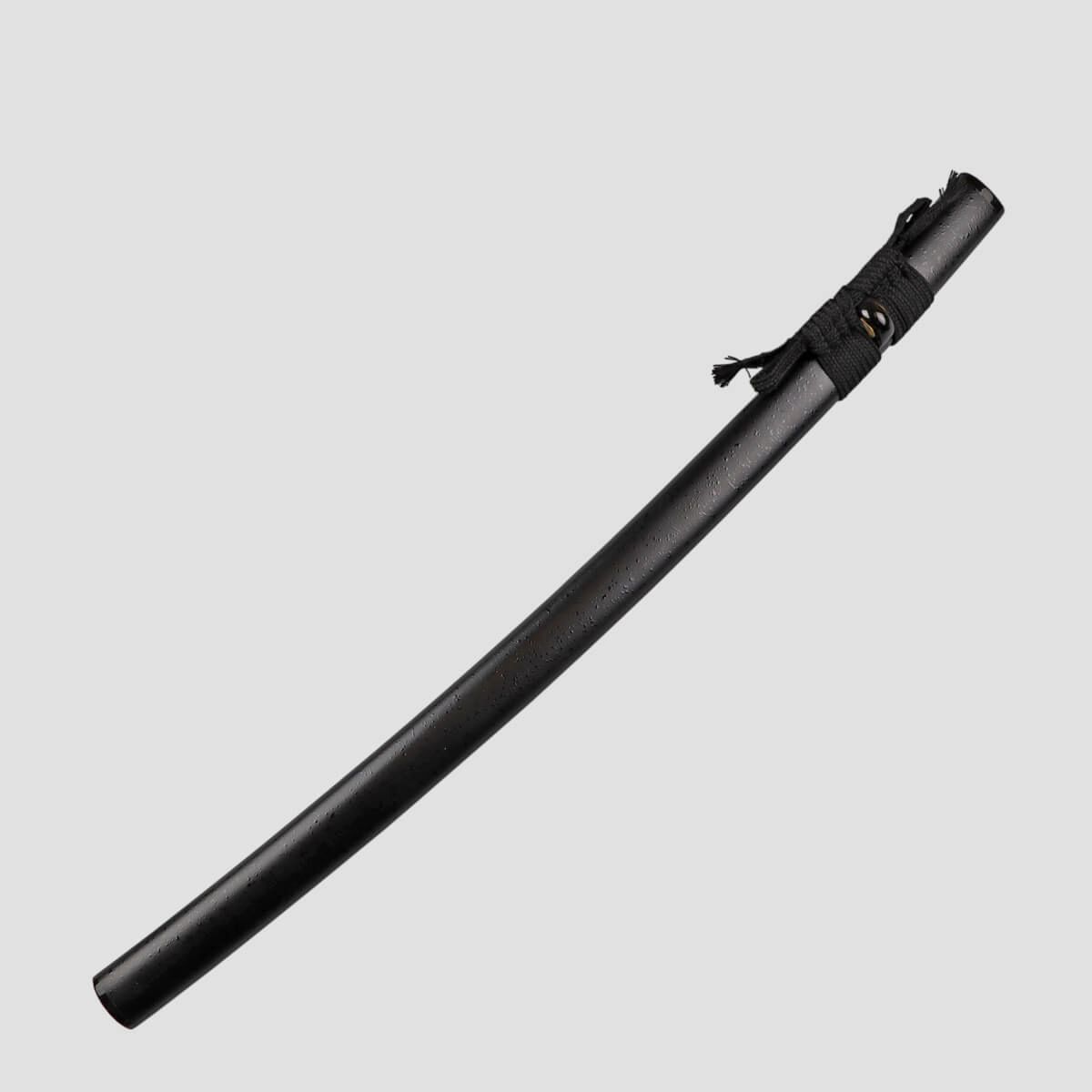 Saya Schwertscheide für Katana schwarz Ishime