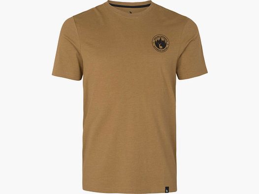 Seeland Saker T-shirt Bruin