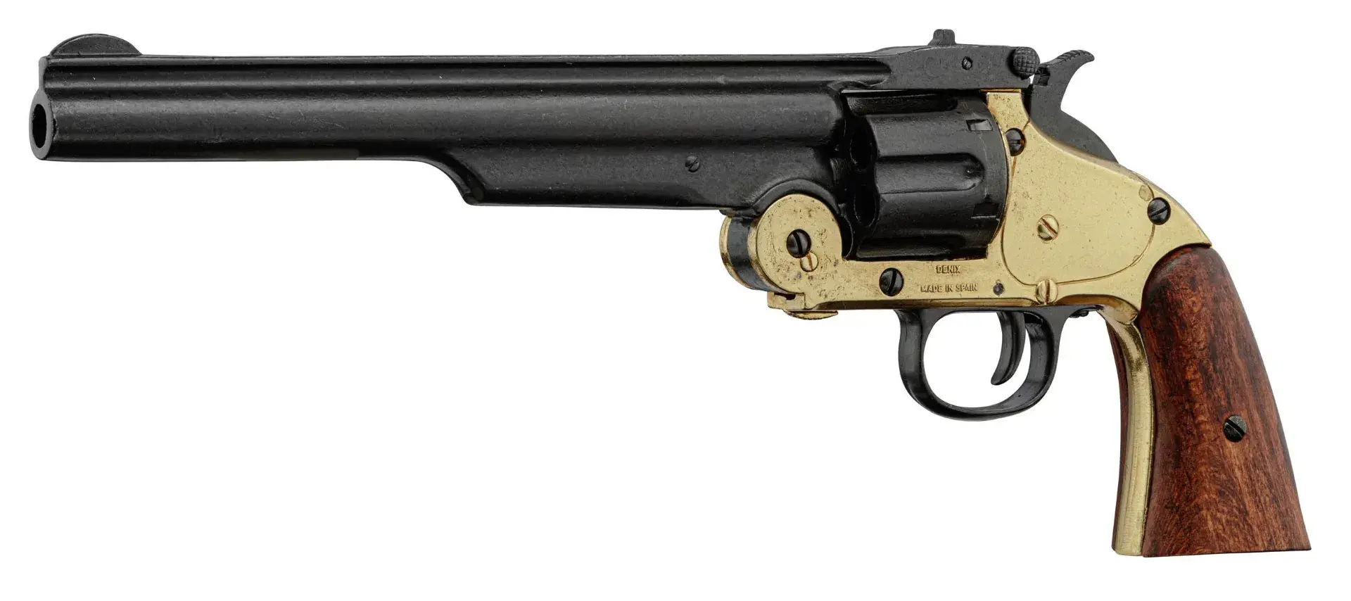 Dekorative Replik von Denix Revolver Smith & Wesson 1869 S&W 1869, Bild 4 von 6