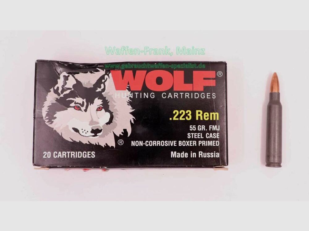 Wolf geweerpatronen .223 Rem