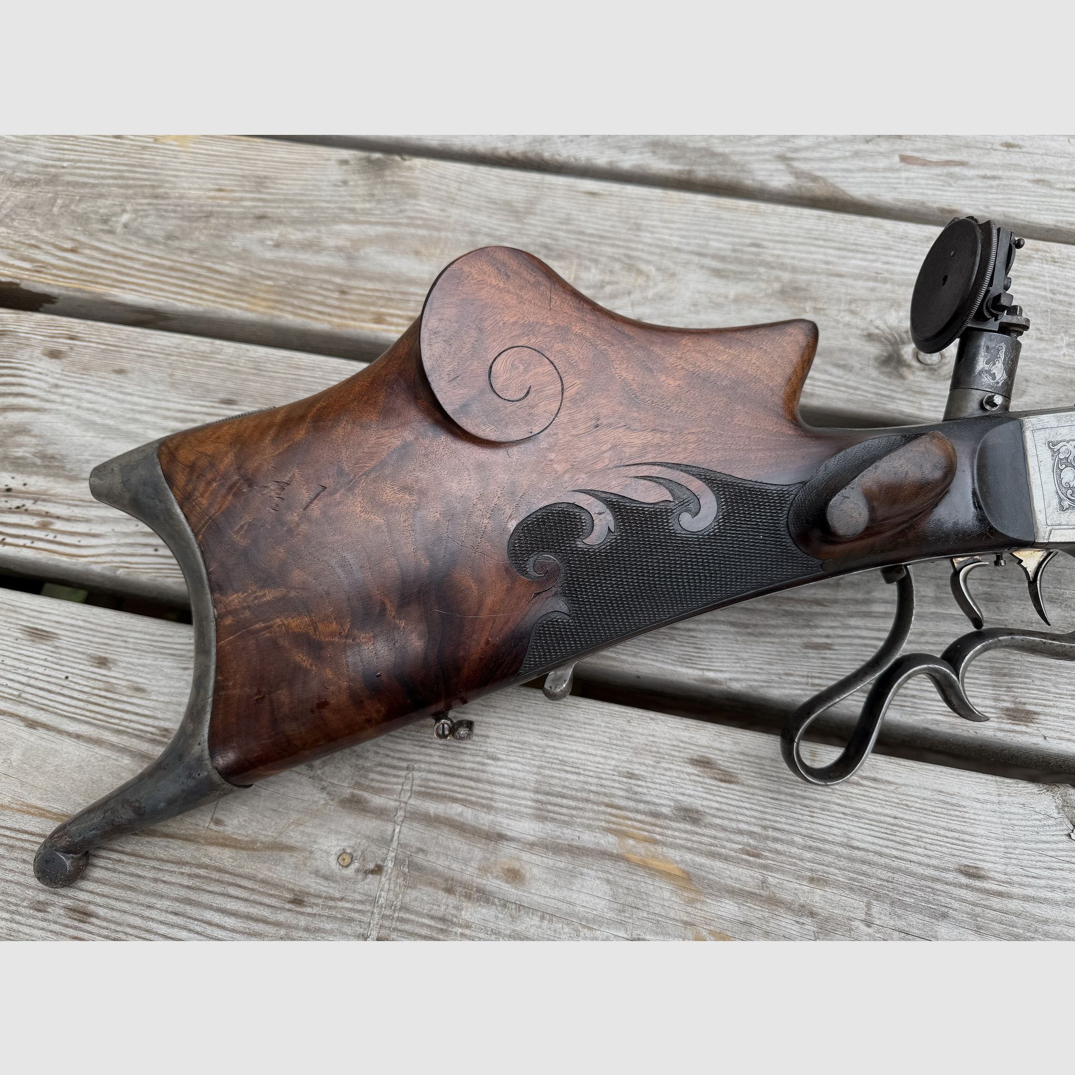 Feuerstutzen System Aydt 8,15x46R in hervorragendem Originalzustand