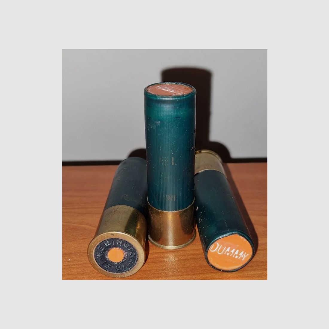 10x 12 Gauge Schrotflintenpatronen Dummy Snap cap Übungspatronen trockentraining