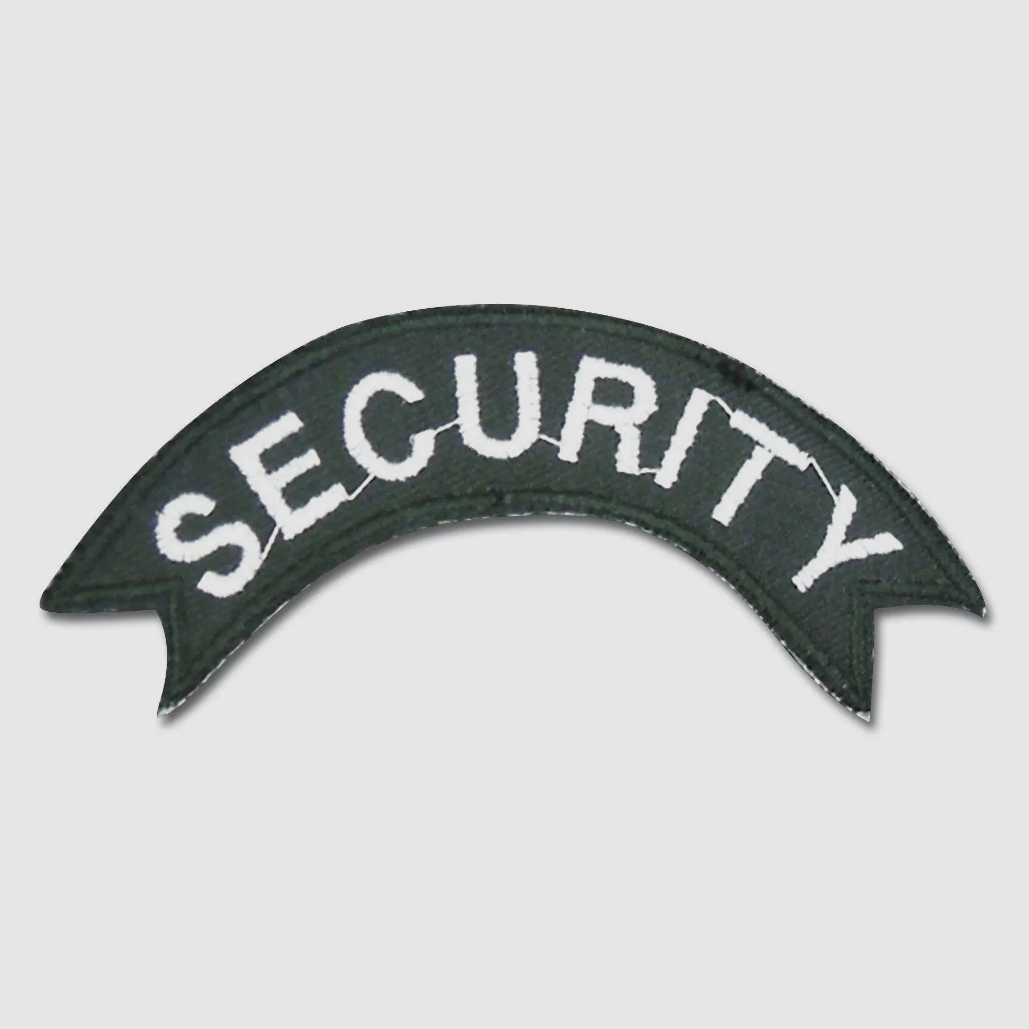 Unbekannt Abzeichen SECURITY halbrund