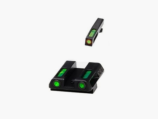 Set de viseurs LiteWave-FH vert/orange Glock 42/43/48