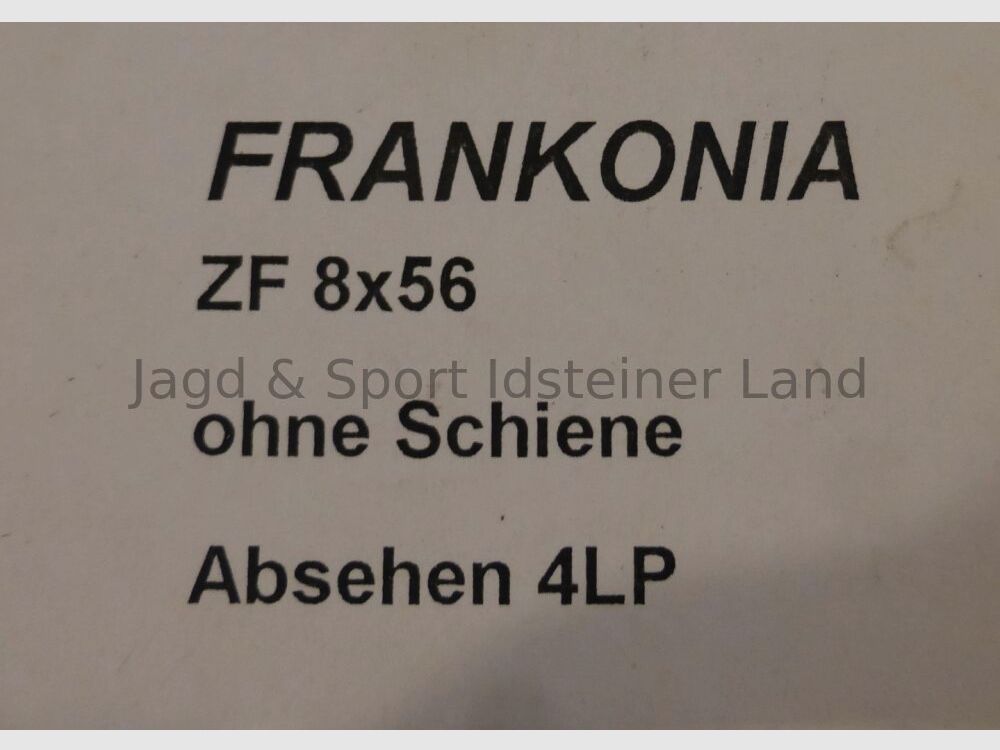 Frankonia 8x56, Abs. 4, LP