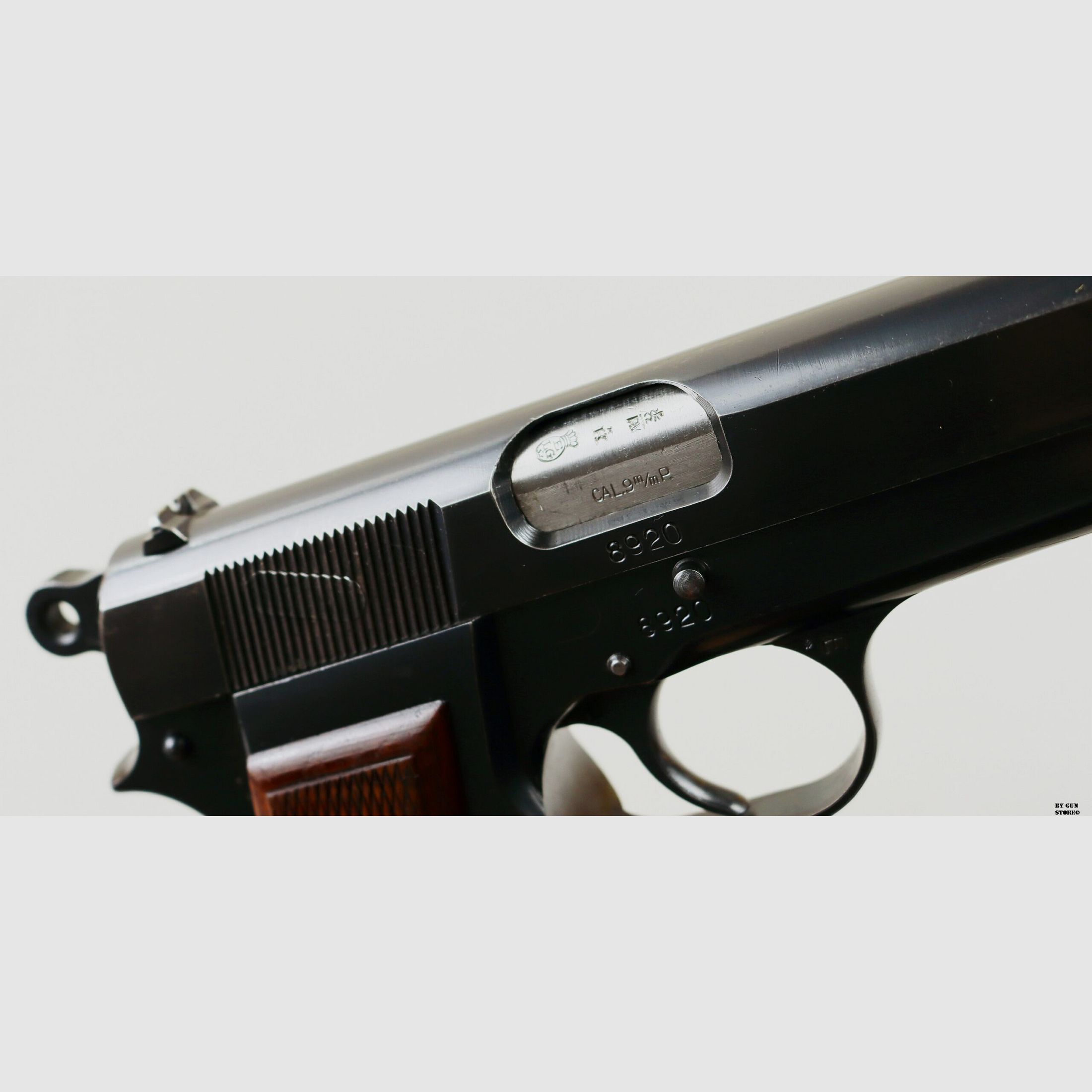 Pistola Fabrique Nationale F.N. mod. HP35 LGK cal. 9×19 matr. 8920, immagine 8 di 16