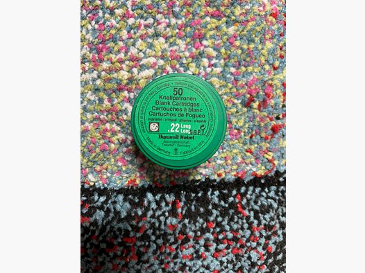 .text>.22 lang Knall Platzpatronen RWS