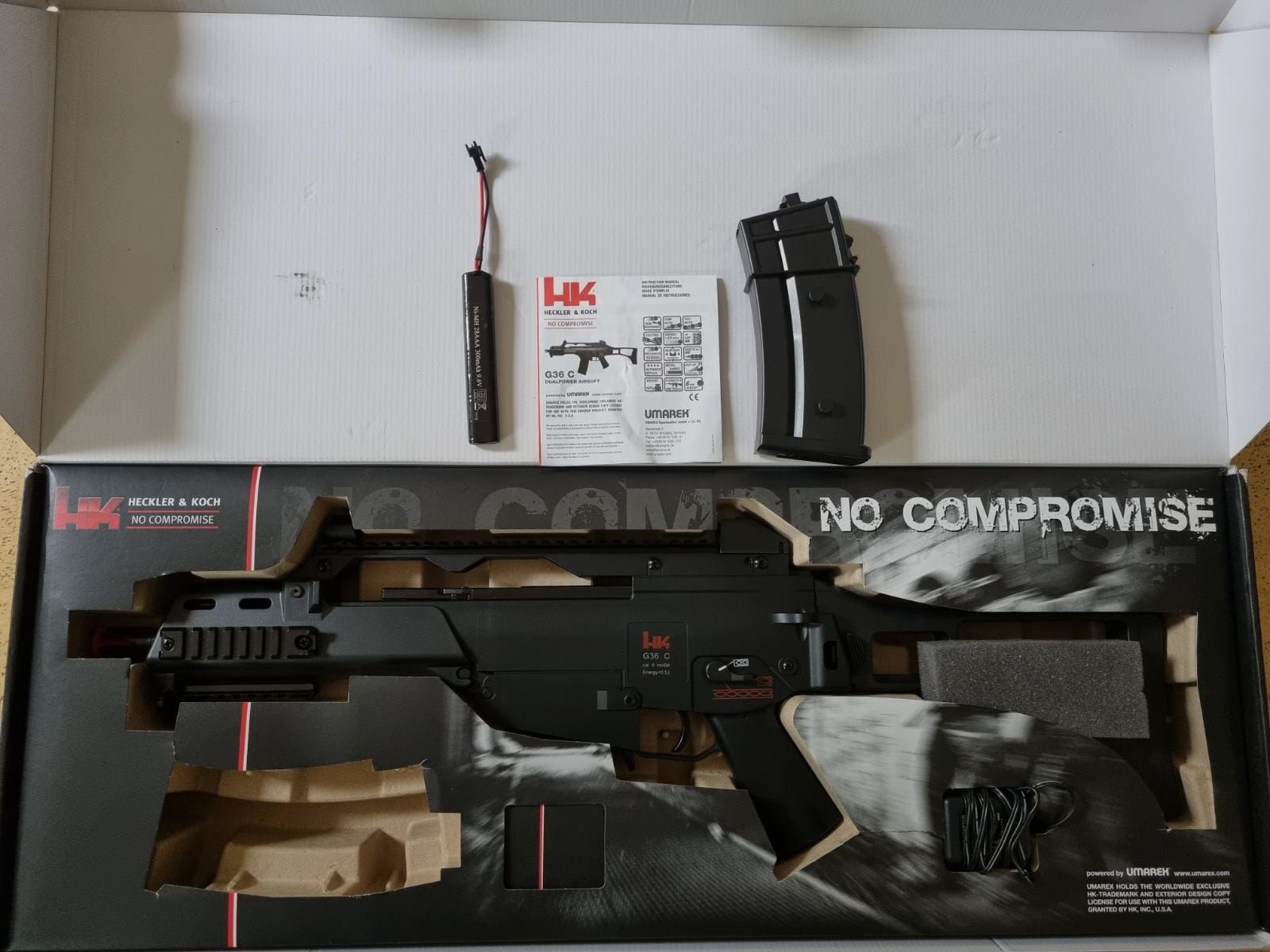 Heckler & Koch G36C Advanced Dual Power AEG zu verkaufen!