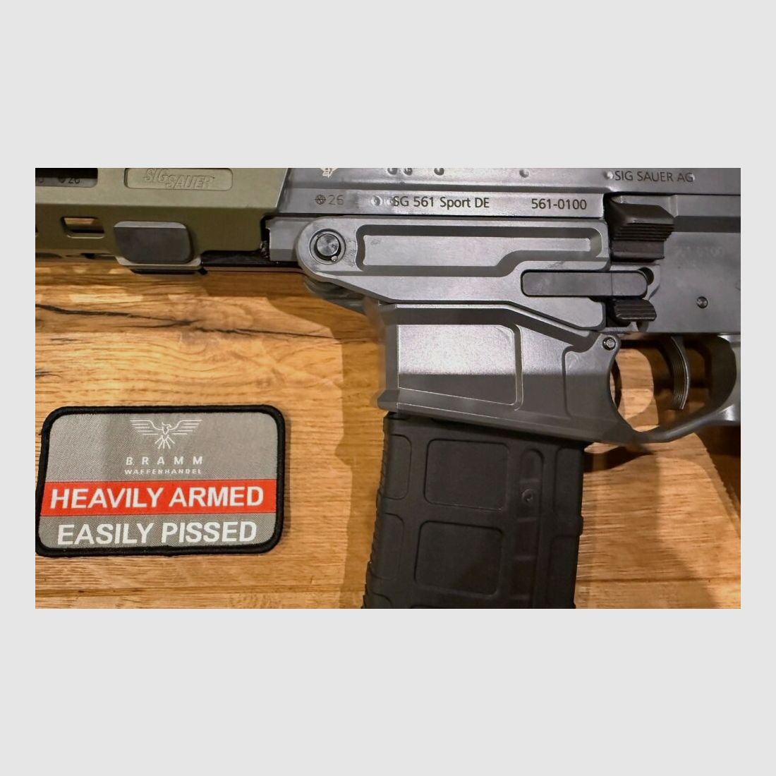 SIG SAUER (Szwajcaria) SIG SG 561 SPORT GREEN, zdjęcie 6 z 9