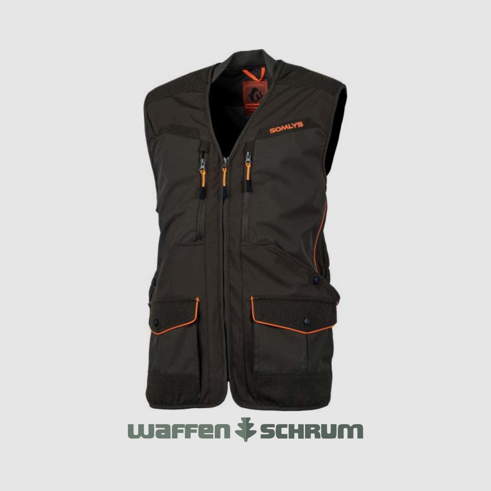 Gilet Softshell Herren Somlys Vert