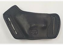 Bucheimer Holster für kleine Revolver, Bucheimer Valencia Calir Clark, schwarz Leder, rechts