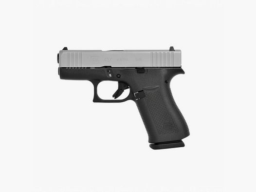 Glock 43X-pistool kal. 9x19 Silver Slime