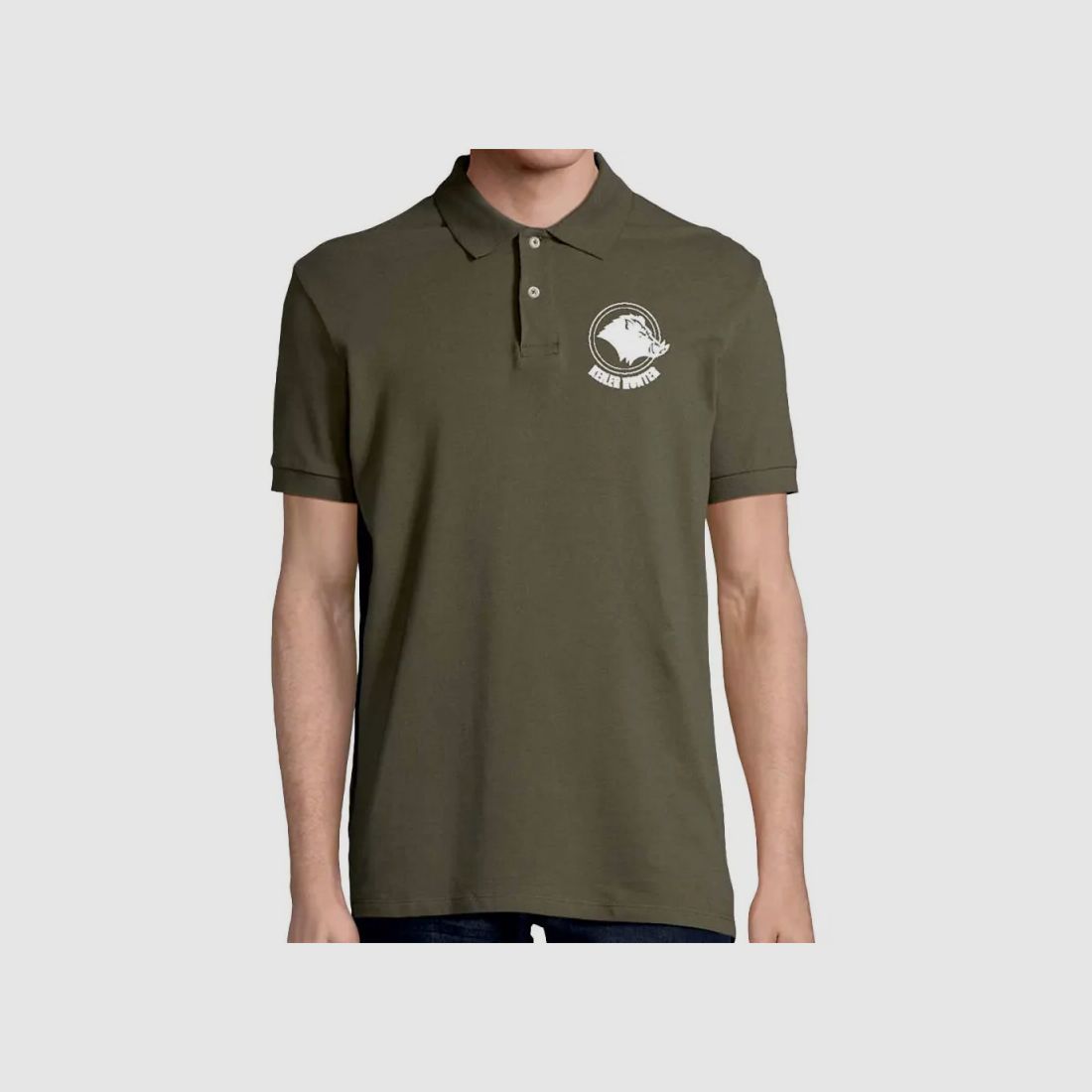 Polo Keiler Hunter kaki Logo 2, Bild 7 von 13