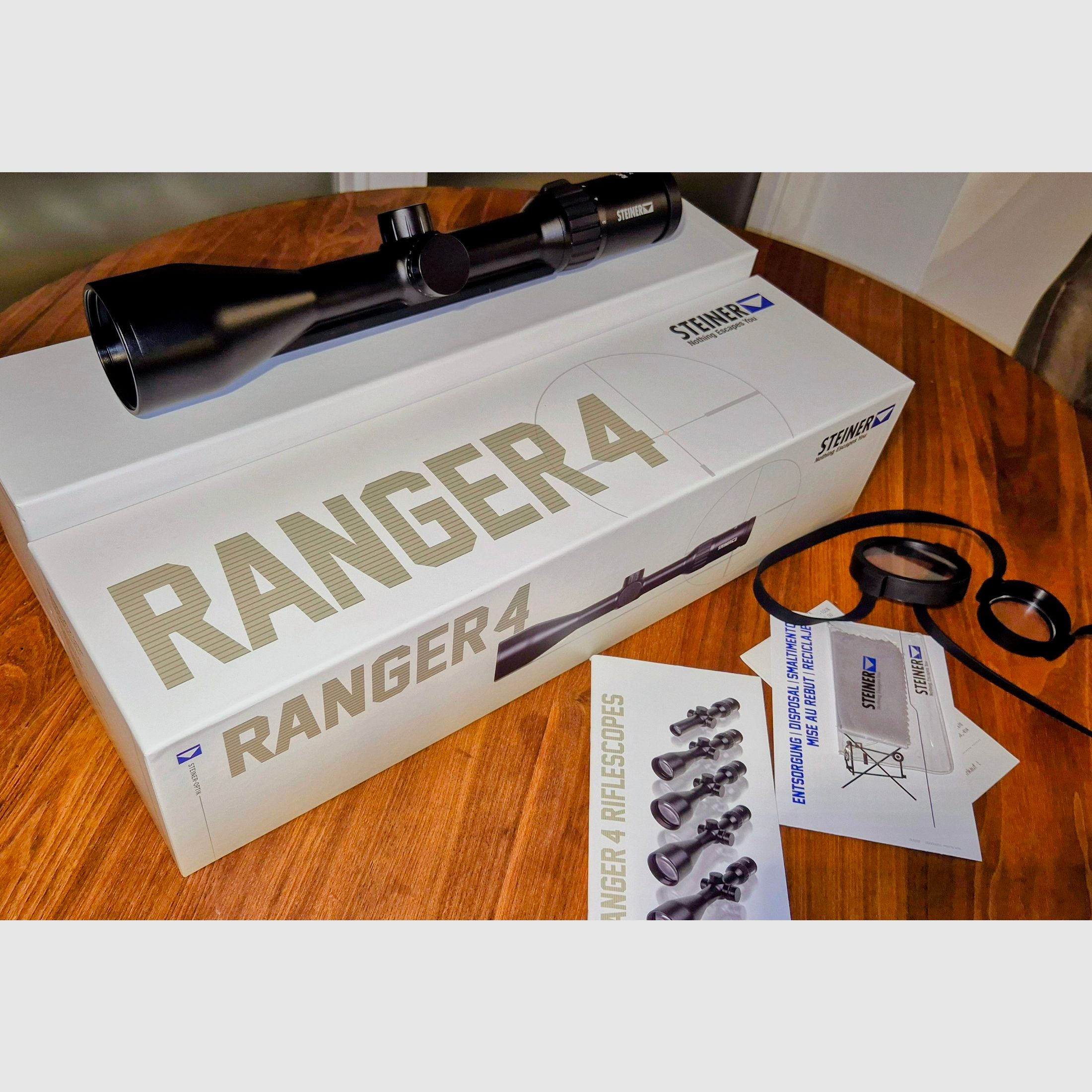 Steiner Ranger 4 - Neu - 3-12x56 Railmount