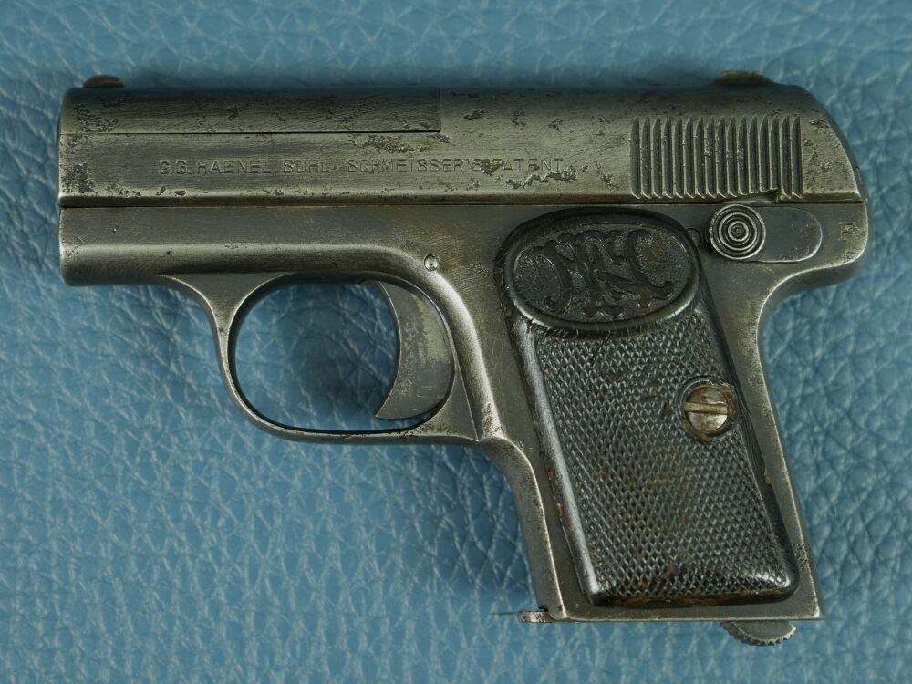 C. G. Haenel Taschenpistole (Schmeisser Patent) 6,35mmBrowning