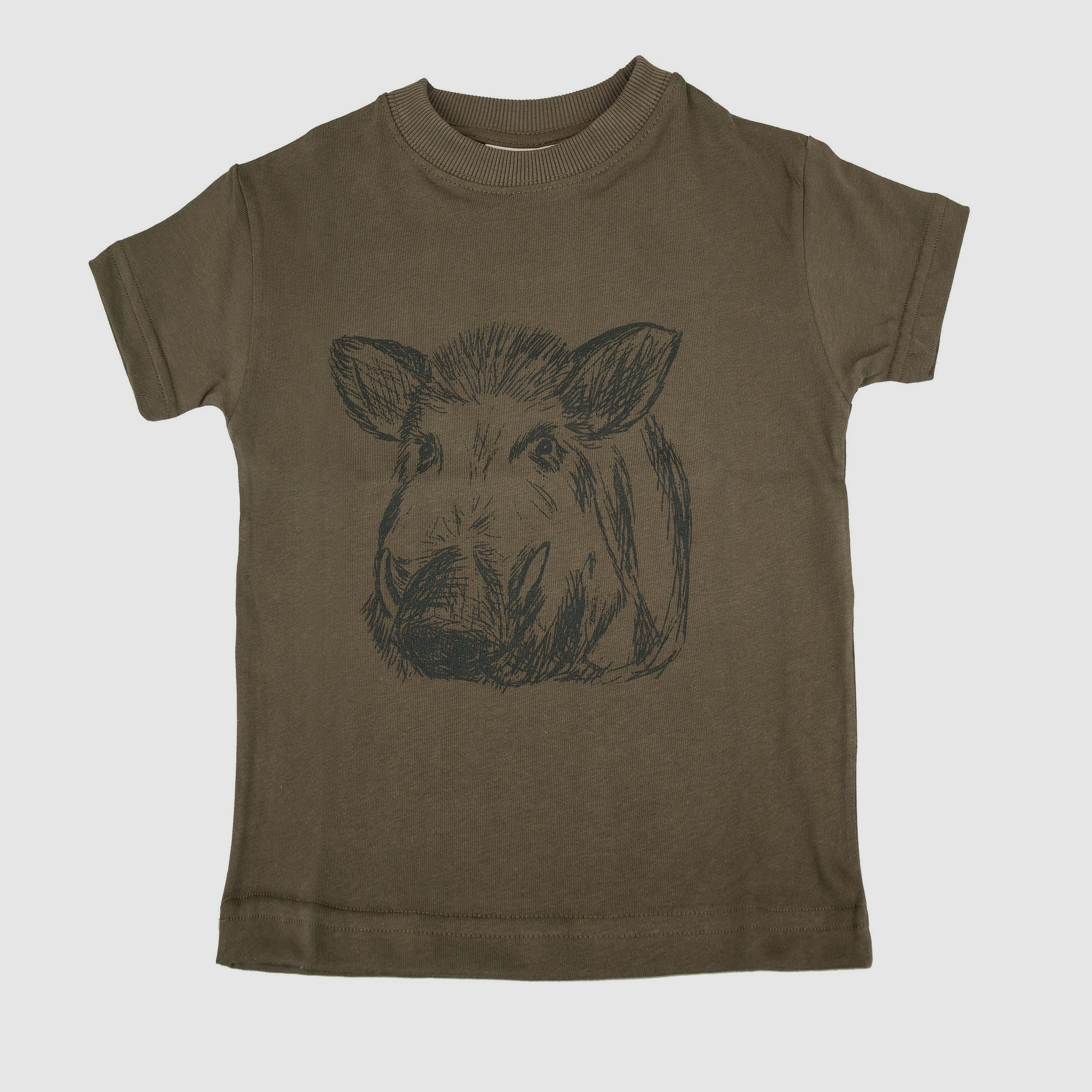 Hubertus Kinder T-Shirt Keilerkopf