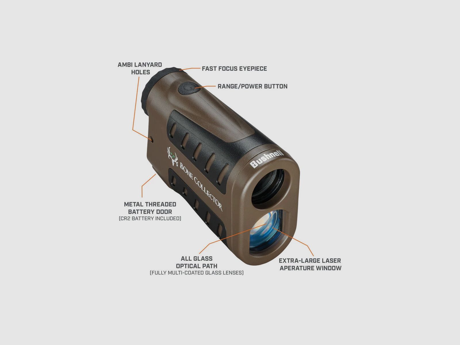 Bushnell Laser Rangefinder 6x24mm Bone Collector 850