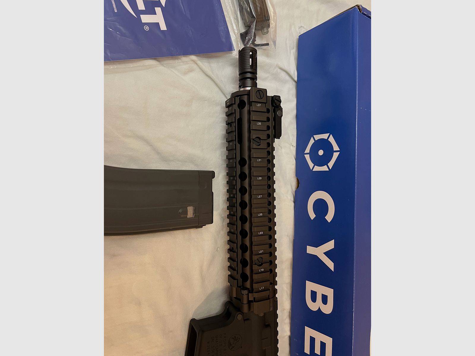 Umarex VFC Colt / Daniel Defense MK18 MOD1 Vollmetall Gas-Blow-Back 6mm BB Dualtone neu nicht benutzt NP 750€