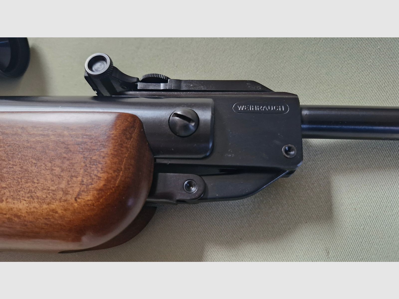 Air rifle HW35 Weihrauch with scope like new