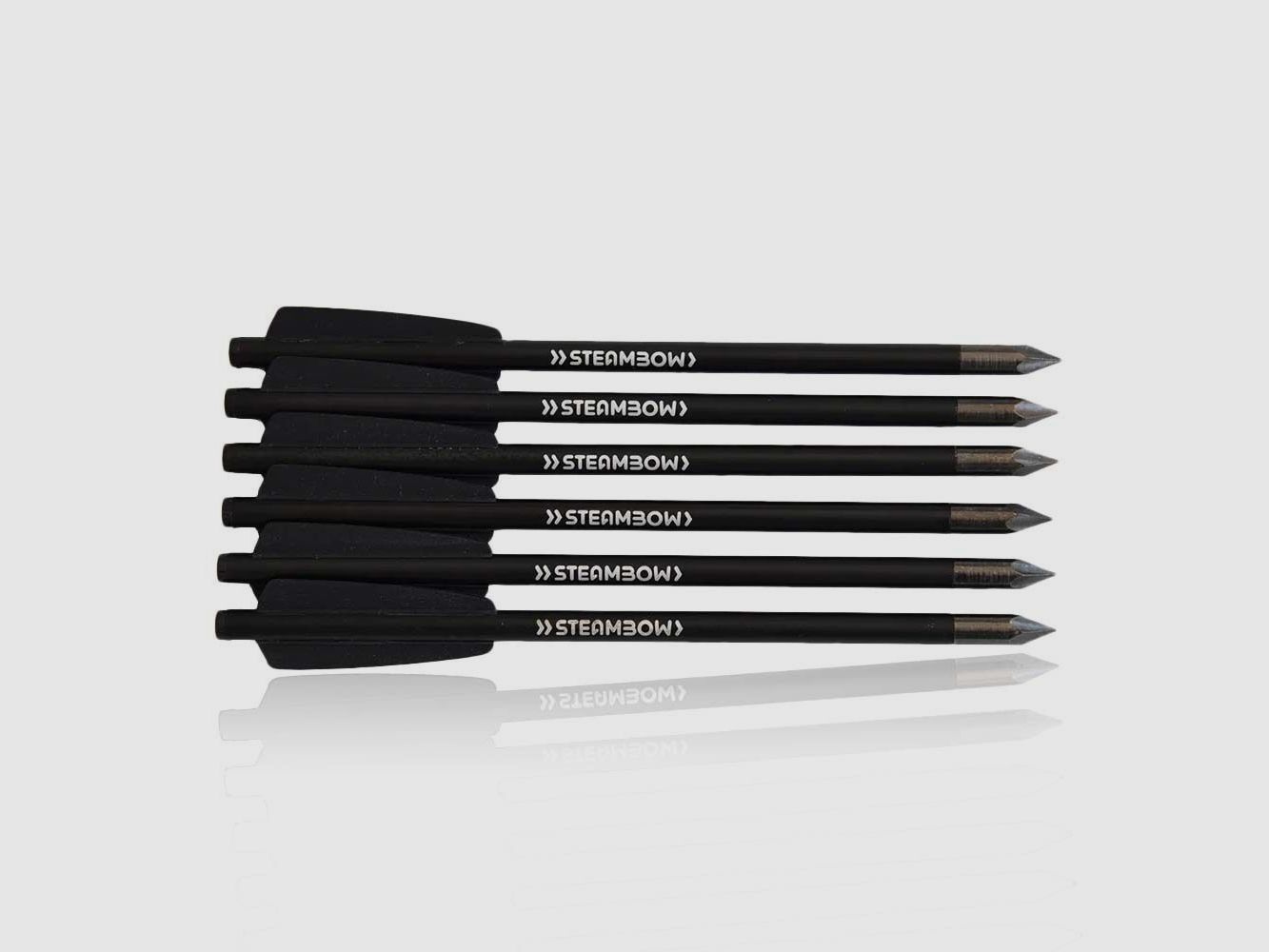 Steambow Steambow AR-Series Bodkinpfeile schwarz, 6 Stk.
