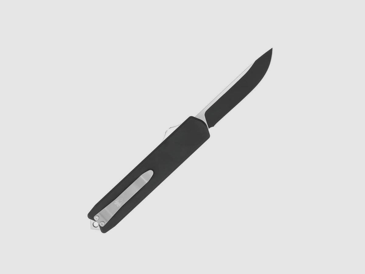 CobraTec Large Dominator Black Automatikmesser OTF mit Droppoint Klinge, Bild 8 von 10