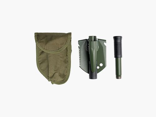 Mil-Tec Mil-Tec Mini Klappspaten Multifunction mit Tasche Oliv