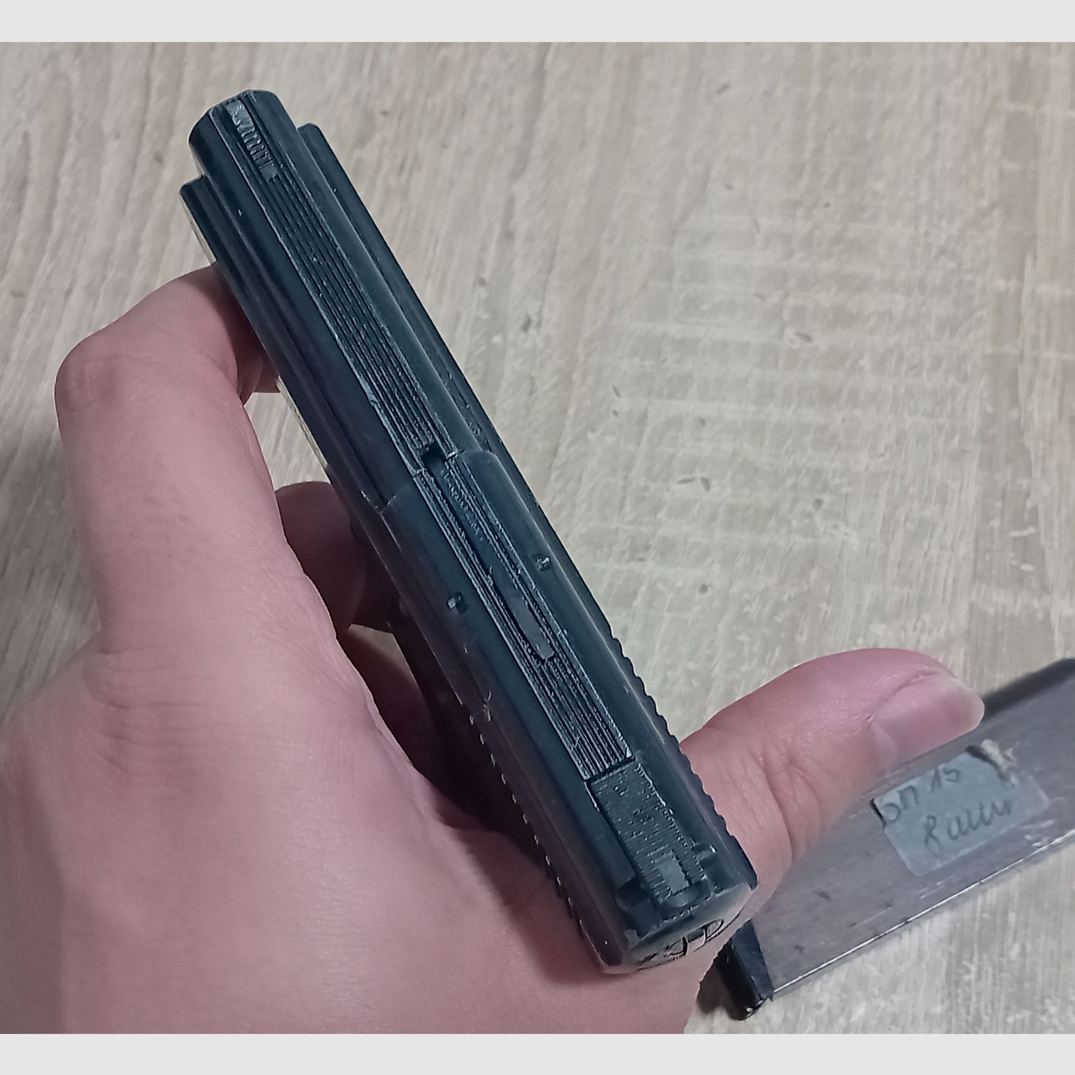 Old Rhön SM 15 caliber 8 mm blank in PTB 83/2 from 1976!