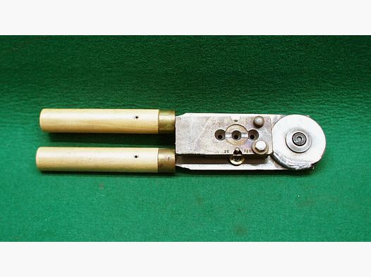 Gießkokille 3-fach mit Griffzange .376, gebraucht