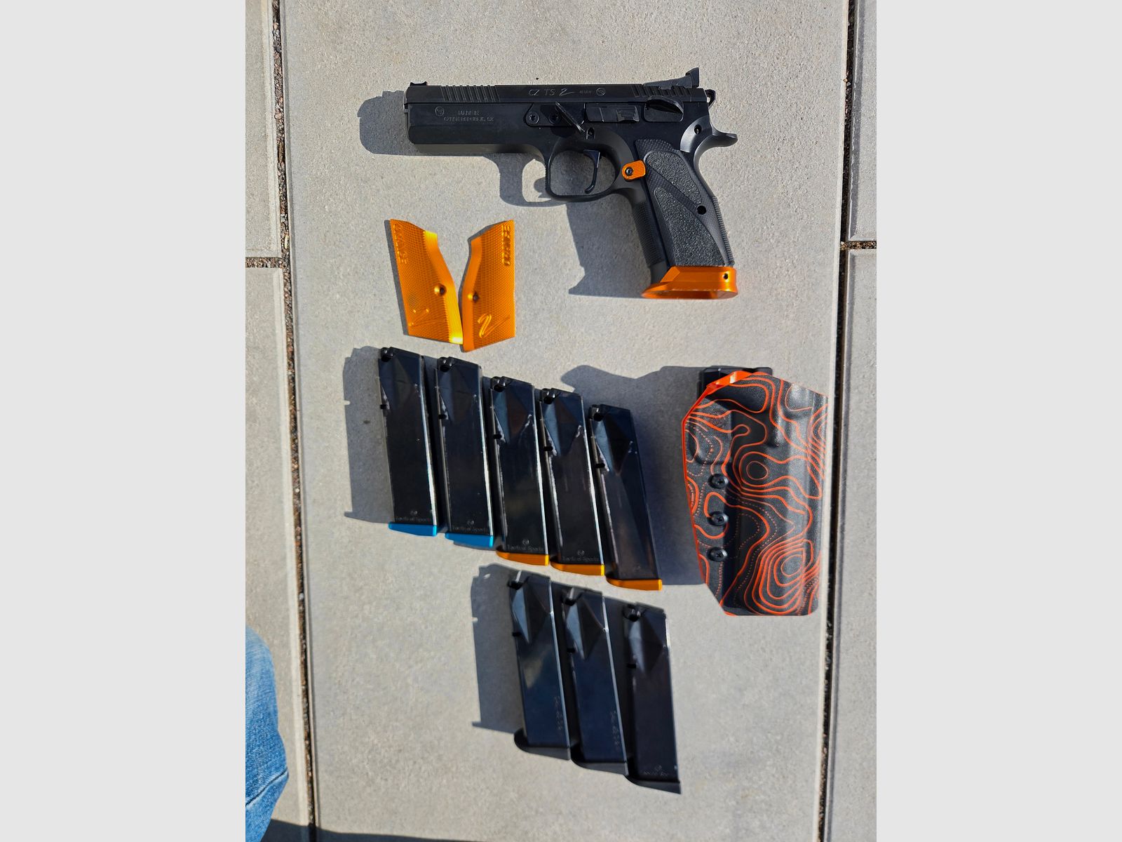 CZ TS2 Orange .40 S&W