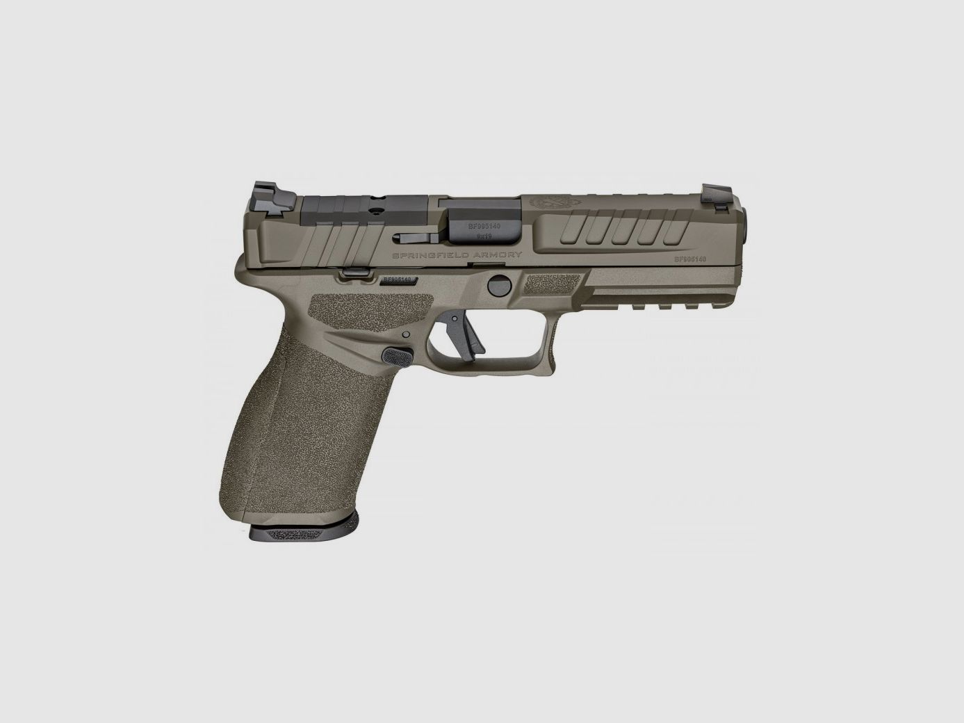 Springfield Echelon Pistool U-Notch Visie Kal. 9MM loop van 4,5''