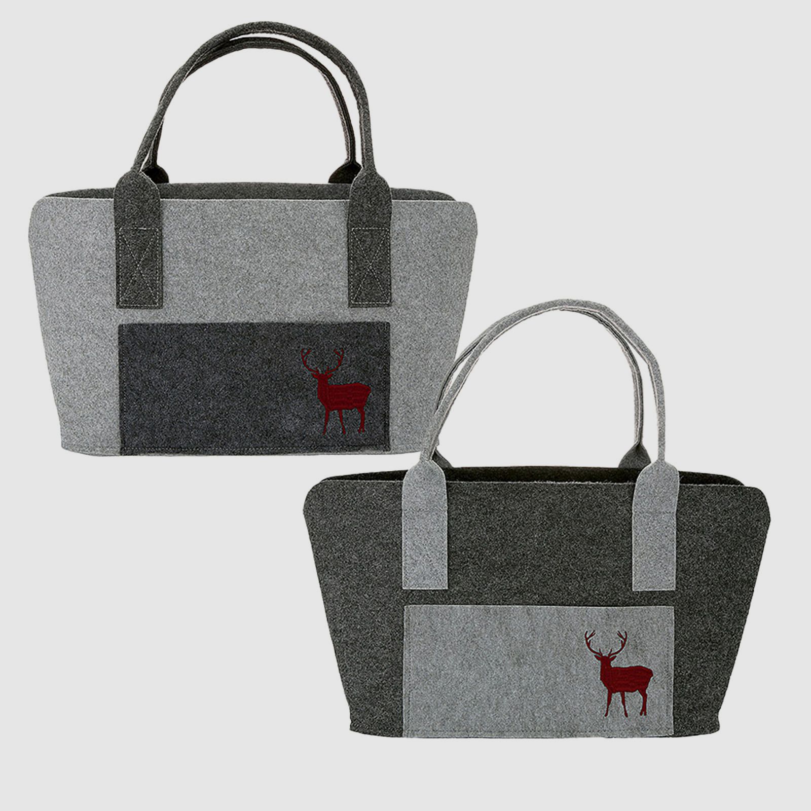 Tasche mit Seitenfach