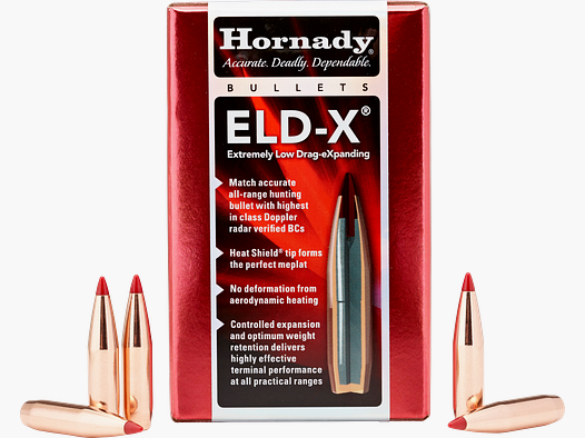 Proiettile Hornady 6mm .243 90gr ELD-X (1-10″) (100)