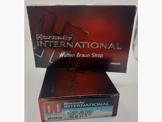 Hornady ECX 8x57 JS 180 gr 20 pezzi