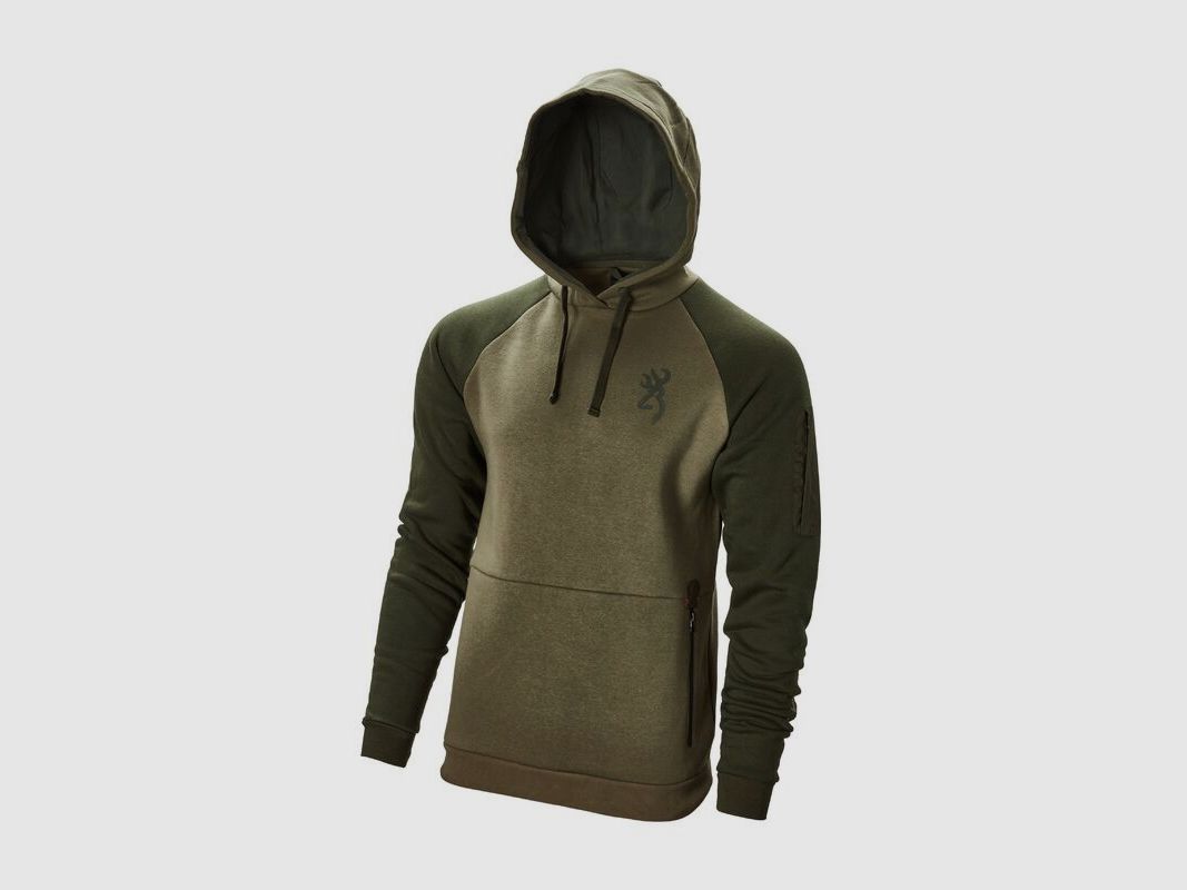 Browning Herren Sweatshirt Snapshot  Grün